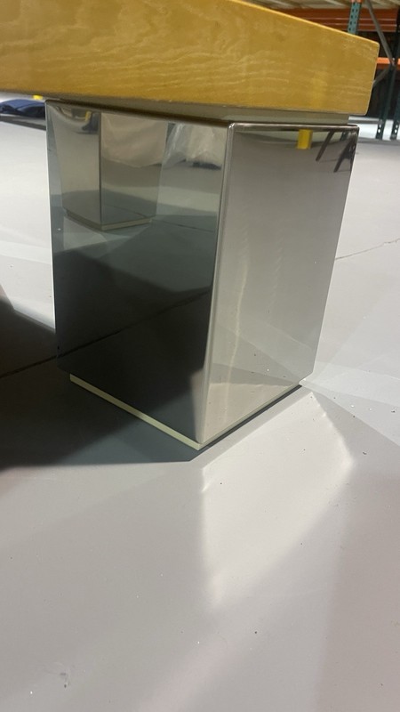 Mid Century Modern Milo Baughman for Thayer Coggin Style Square Coffee Table gallery