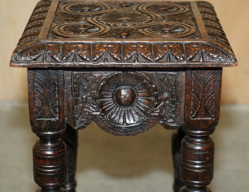 EXQUISITE SIDE TABLE MADE FROM THE TIMBER OF HMS FOUDROYANT NELSONS FLAGSHIP gallery