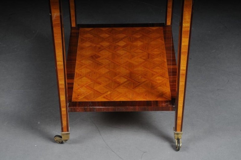 Unusual Bar Table Serving Table from the 20th Century Side Table Serving Cart gallery