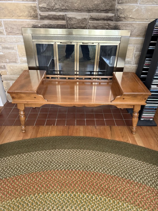Ethan Allen Early American 45" Coffee Table Vintage