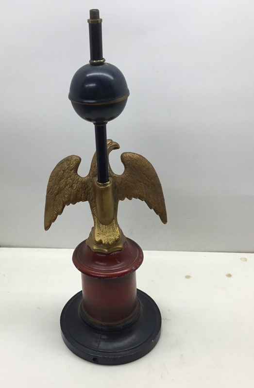 Vintage Metal MCM American Eagle Table Lamp Parts……[S6-2] gallery