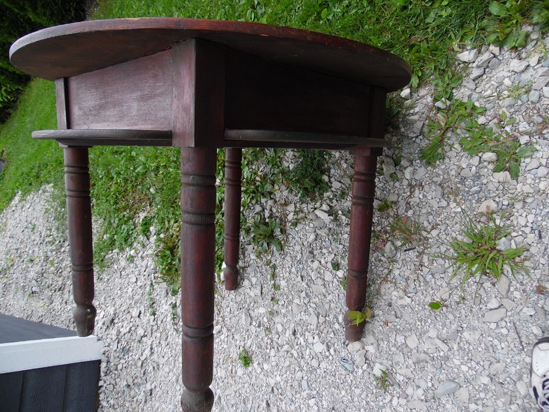 Antique Game Card Poker Table, H-30", w-38", Primitive, Circa 1860, very solid gallery