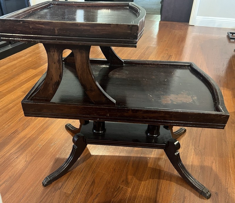 Duncan Phyfe Antique Side End Table Nightstand – Early 1900’s Cherry