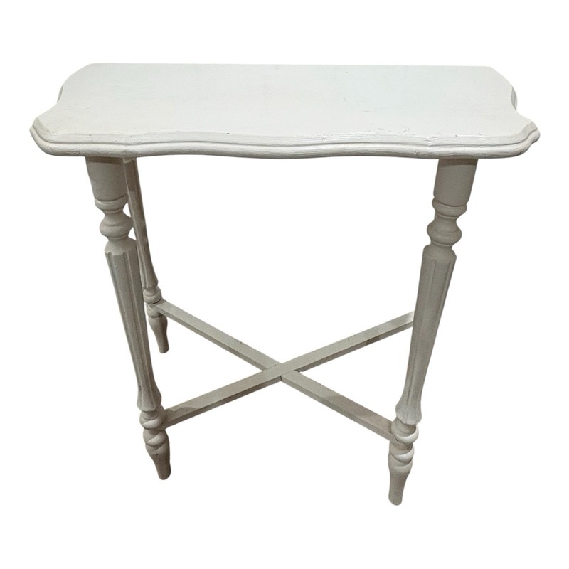 Vintage Wooden Console Side Table