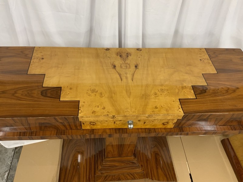 Mid-Century Art Deco Console or Center Hall Table gallery