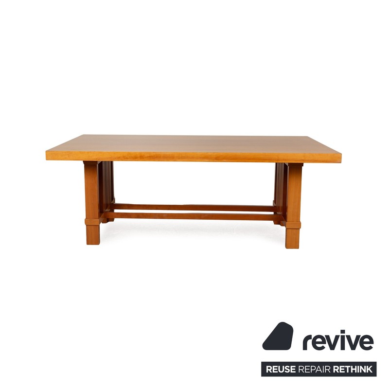 Cassina Taliesin Wood Dining Table Brown Cherry Wood By Frank Lloyd Wright gallery