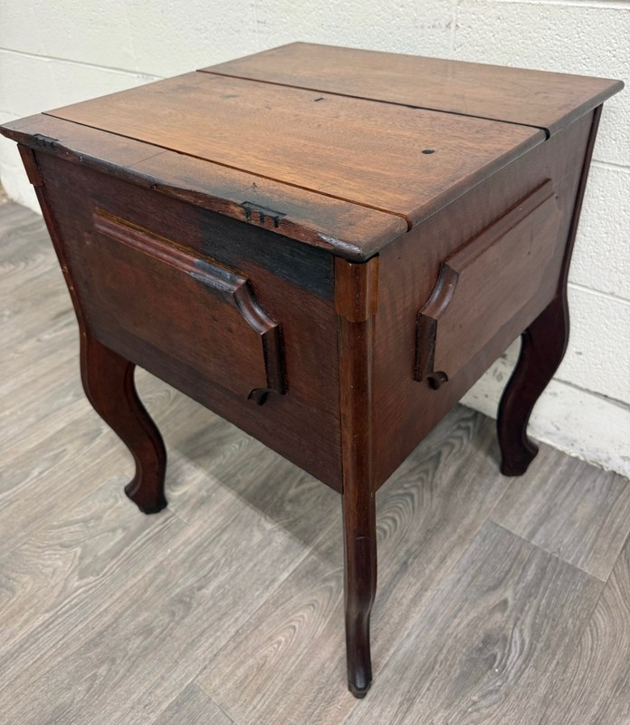 Antique 1872 Brown’s Patent Victorian Convertible Stand Secretary Writing Table gallery