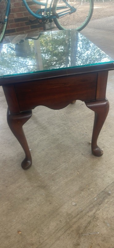 Mid Century Solid Cherry End Table gallery