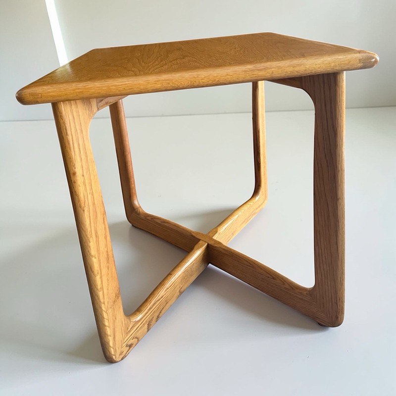 Vintage Lane Perception End Tables MCM Set of 2/Mid Century Modern 1984 gallery
