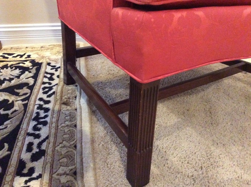 Wingback chair by Hickory gallery