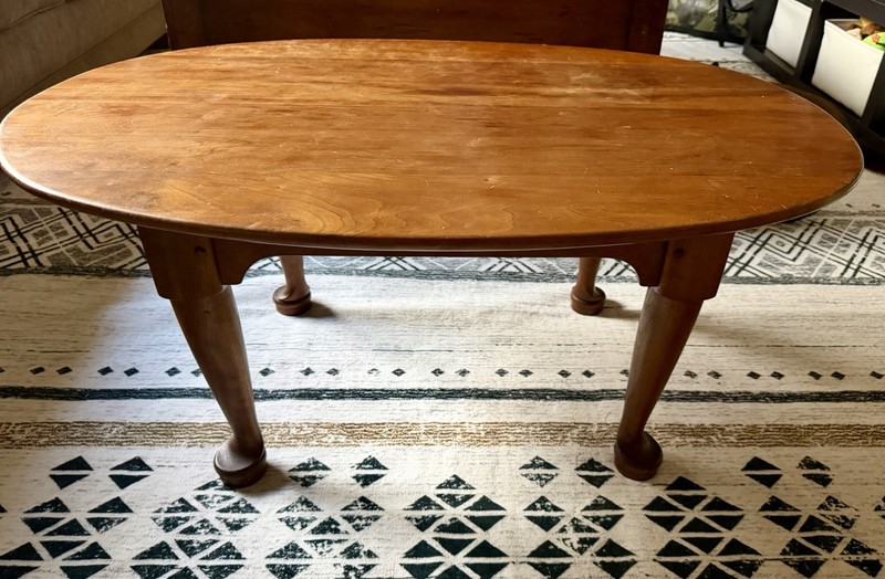 Leopold Stickley 1956 Vintage Coffee Table Stamped
