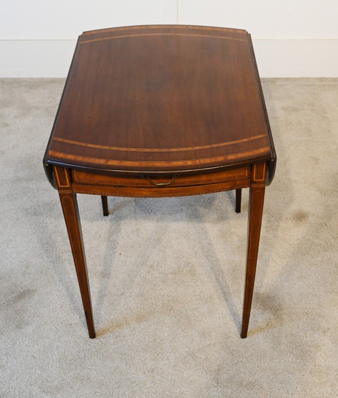 Sheraton Pembroke Table Drop Leaf Georgian 1790 gallery