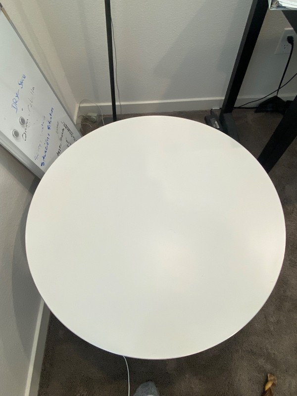 Fritz Hansen circular coffee table series