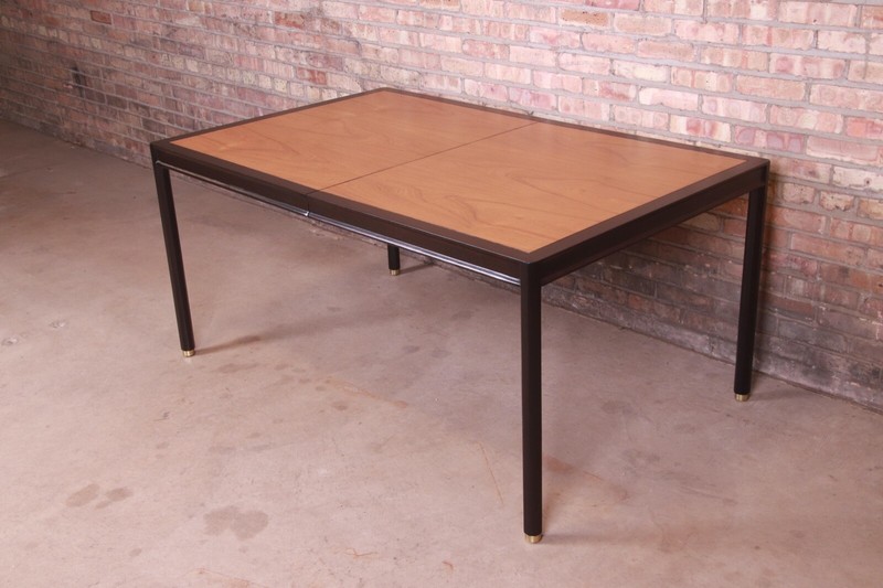 Harvey Probber Teak Mahogany Extension Dining Table, Newly Refinished gallery