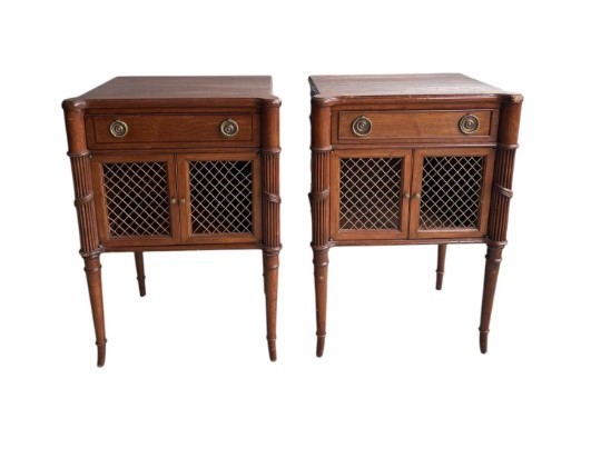 Pair of Vintage Regency Style Side Tables