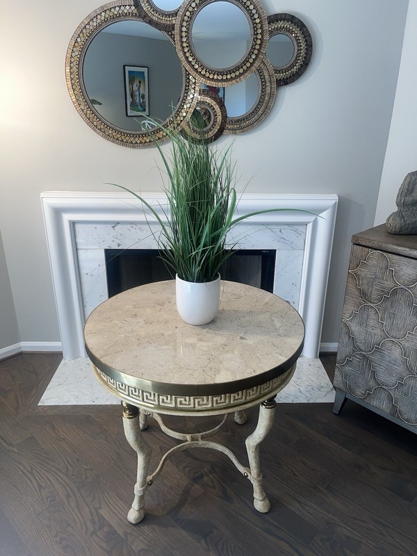 1980s Vintage Marge Carson Center Table
