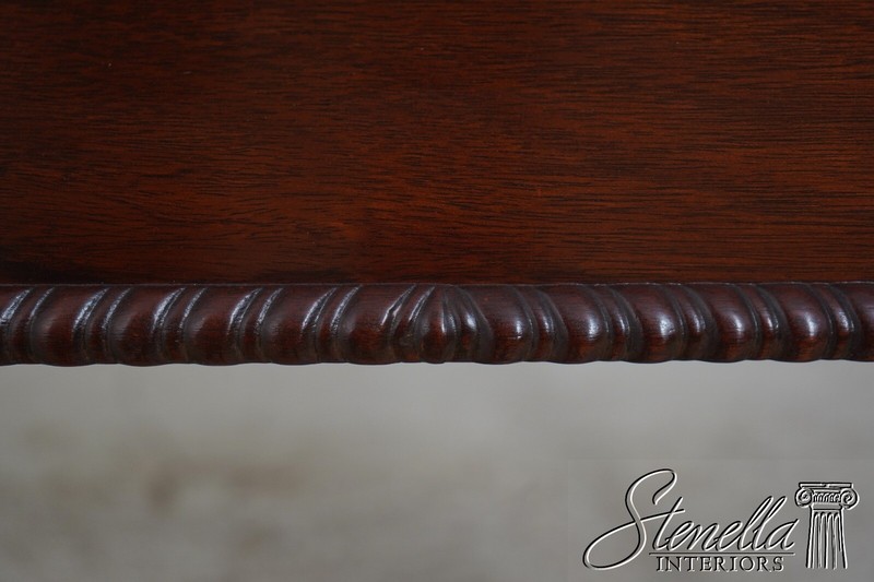 68225: COUNCILL CRAFTSMEN Ball & Claw Chippendale Mahogany Tea Table gallery