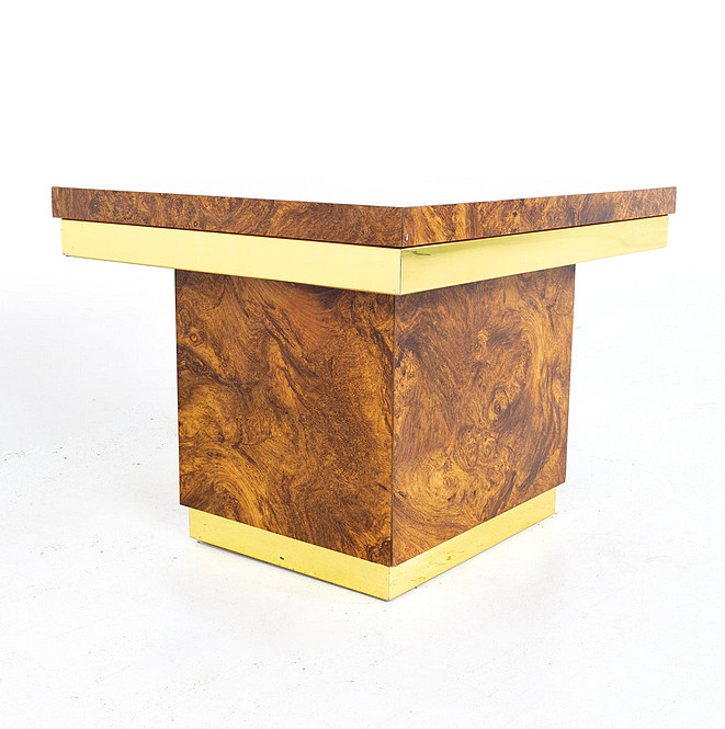 Mid Century Modern End/Side Tables (pr) by Milo Baughman for Thayer Coggin gallery