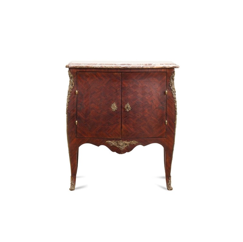 18th Century c. 1770 Signed Pierre Denizot French Louis XV Period Bombe Commode gallery