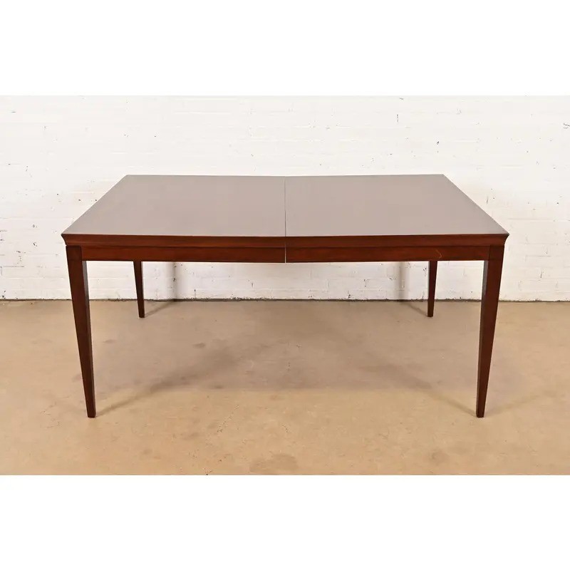 Drexel French Regency Mahogany Extension Dining Table, Newly Refinished gallery