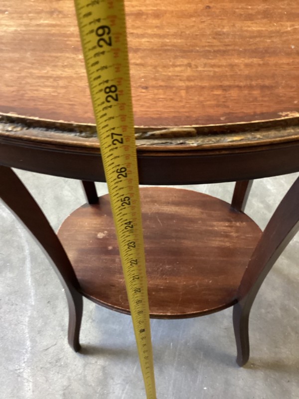 Antique Grand Rapids Imperial Side Table Painted No Metal Trim For Restore gallery