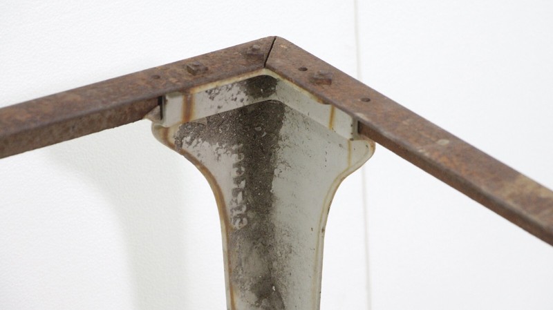 Cast Iron & Enameled Steel Table Frame gallery