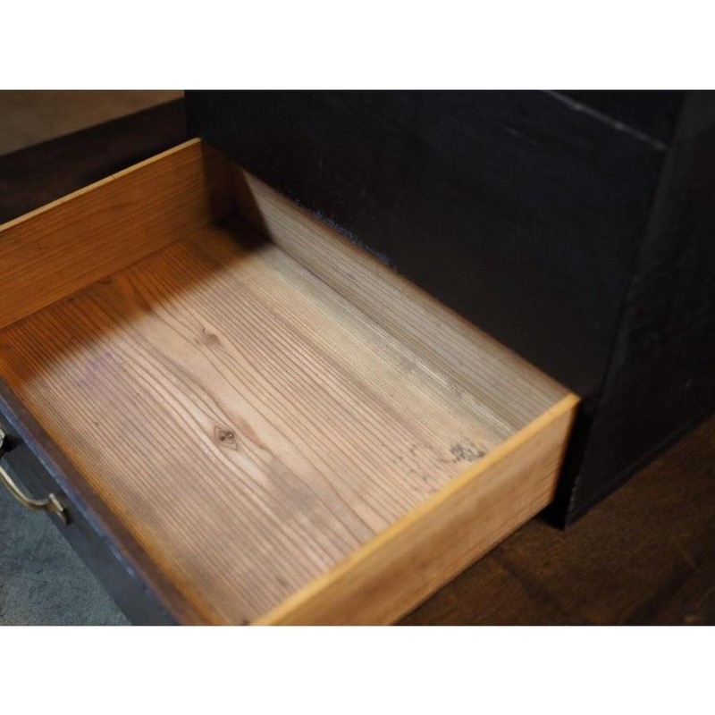 Antique Japanese Meiji Era Small Drawer Storage Box Koro-ten D Size 21cm (8.3in) gallery