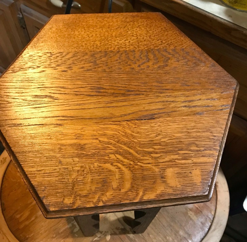 Quarter-sawn Oak Plant Stand (PS129) gallery