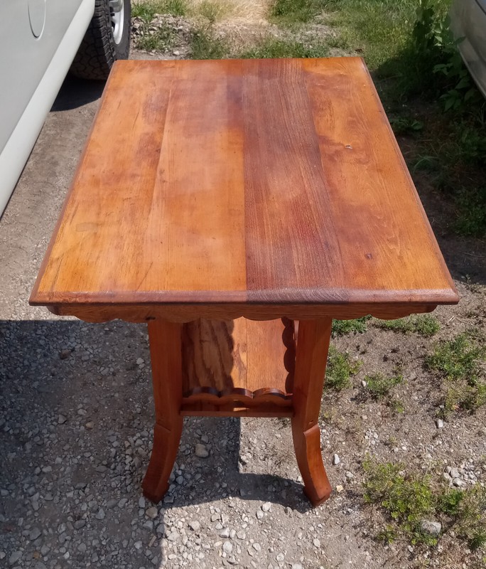 Cherry Carved Parlor Table / Center Table (PRT138) gallery