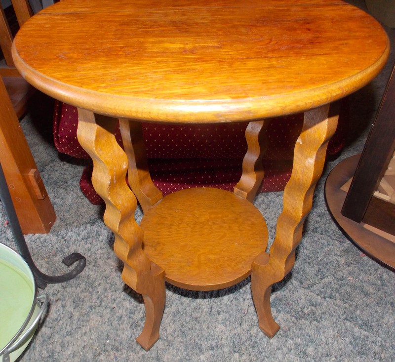 Quartersawn Oak Plant Stand (PS134)