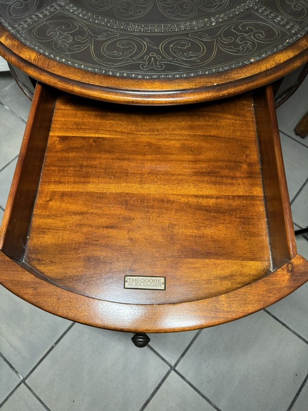 Theodore Alexander, Side Table With Twisted Legs gallery