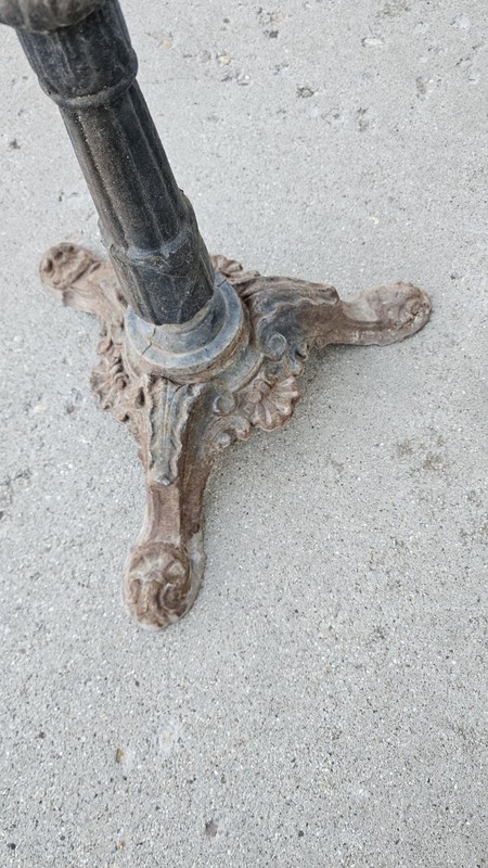 Antique Cast Iron Table Base Haasbrock-Sonderguard Cast Iron Stand gallery