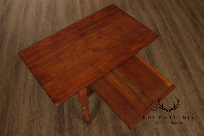 Antique American Primitive Pine Dough Table gallery