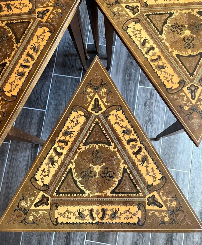 Gorgeous & Versatile Italian Marquetry Coffee Table gallery
