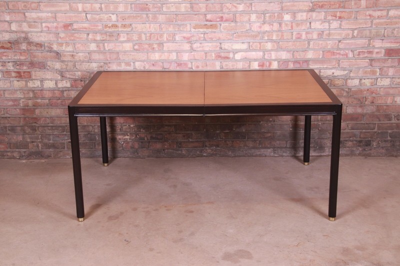 Harvey Probber Teak Mahogany Extension Dining Table, Newly Refinished gallery
