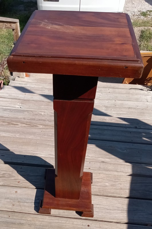 Solid Walnut Plant Stand (PS-62)