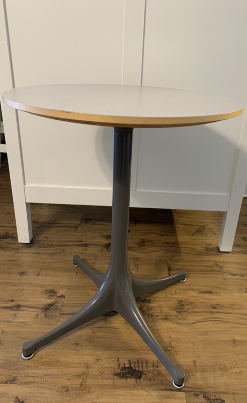 Vintage Herman Miller George Nelson Pedestal Side Table