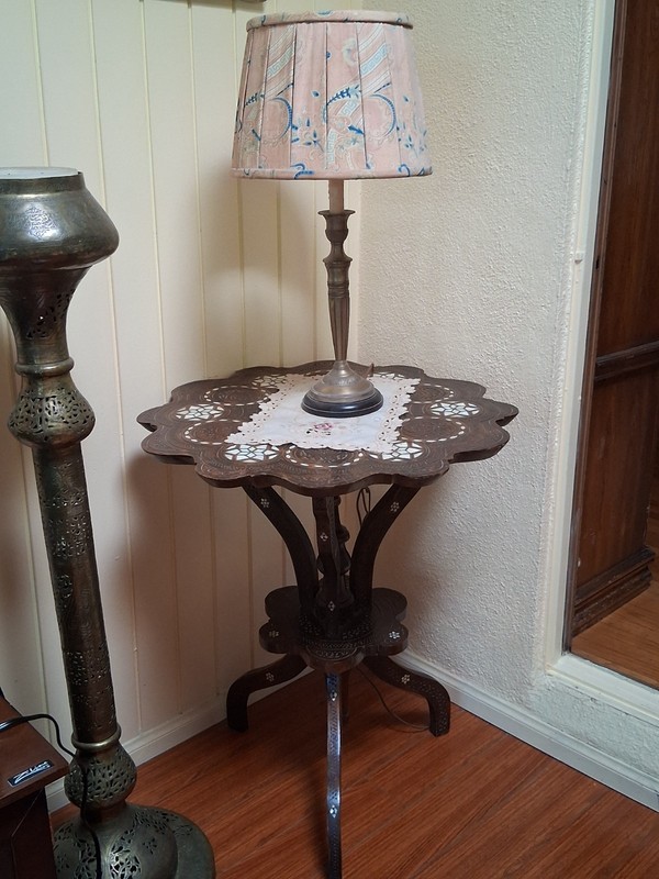 Circa 1930 Moorish side table