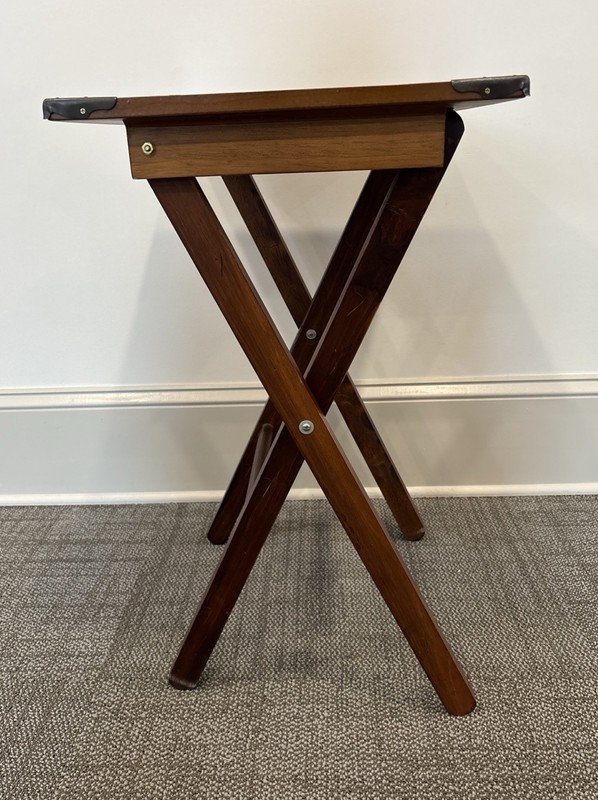 Vintage John Wayne TV Tray Brown Table gallery