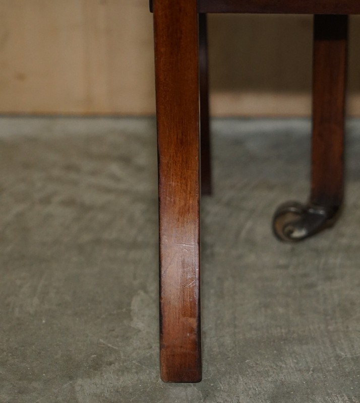 ANTIQUE SPILLMAN & CO ST MARTINS LANE LONDON EXTENDING OCCASIONAL GAMES TABLE gallery