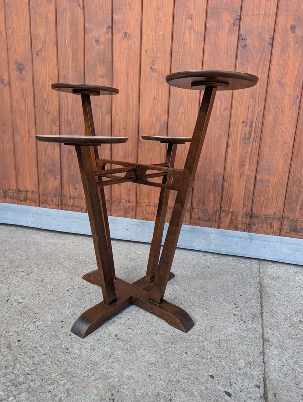 50s Vintage Flower Table 50er Blumentisch Rockabilly Floral Etagere 3, Original gallery