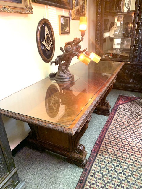 Mahogany Conference Table or Desk