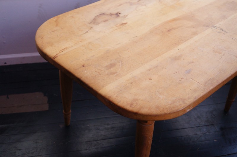Farm Country Rustic Rectangular Wood Table ~Very Unique Inlays and Construction gallery