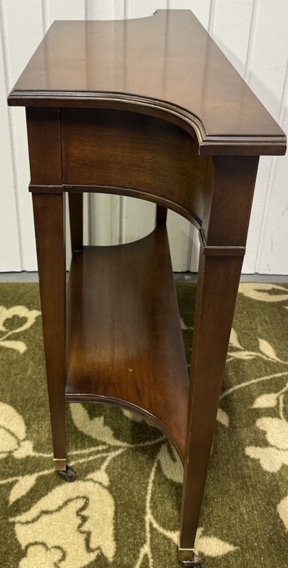 Antique Columbia Manufacturing Inc Inlaid Console Table gallery