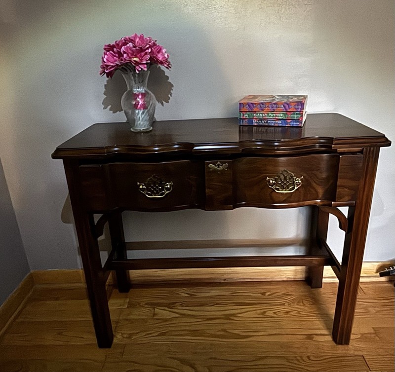 Vintage Harden Cherry Library Table