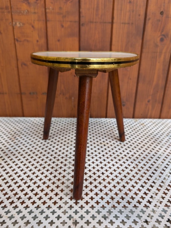 Flower Bench 50s Vintage Flower Table Rockabilly Retro Flower Stand Stool 50s 13 gallery