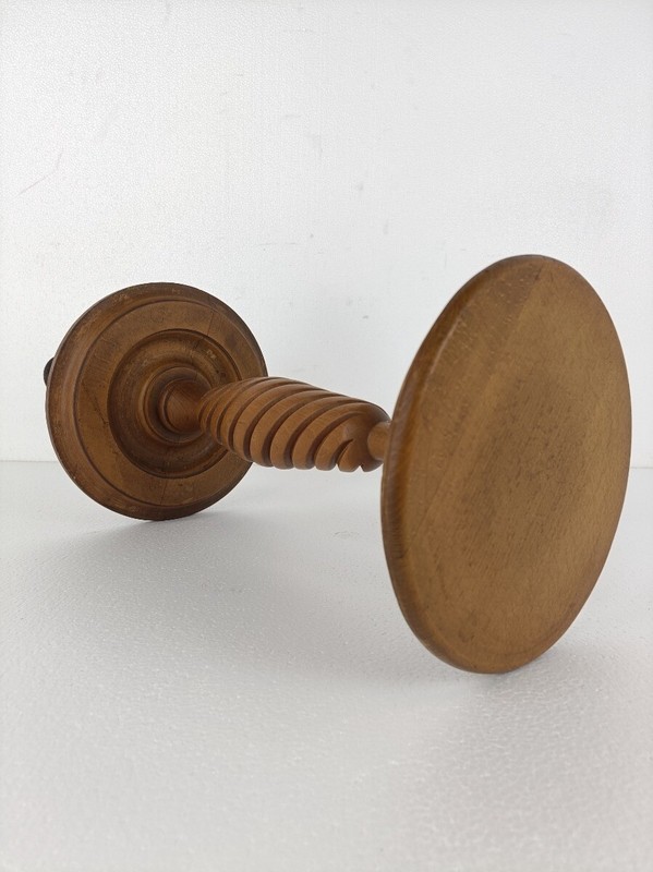 Wooden Twisted Stem Side Wine Display Table Pedestal Plant Bonsai Flower Stand gallery