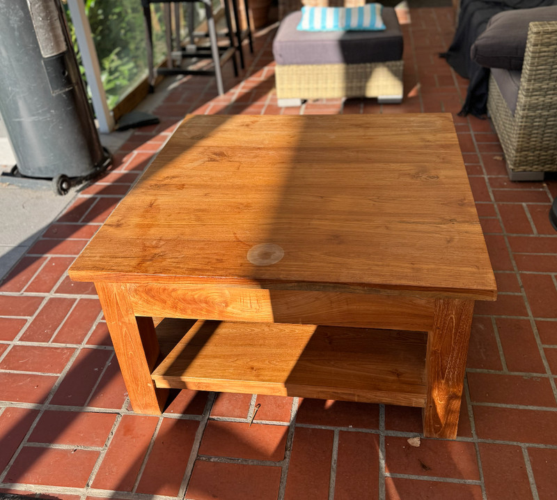 houten tafel