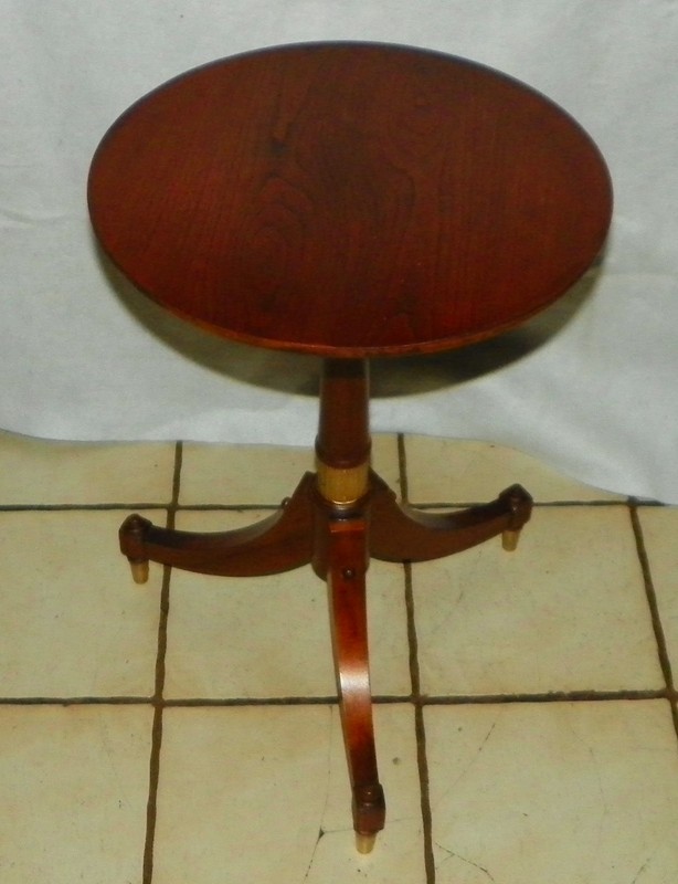 Cherry 3 Leg Plant Stand / Lamp Table (PS12)