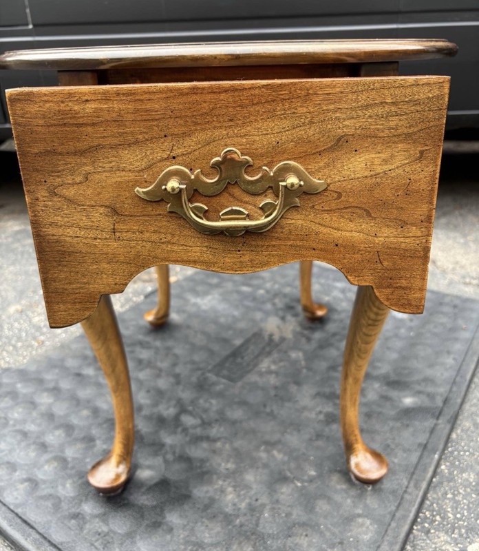 Solid wood Statton Americana 50th Anniversary side table. gallery